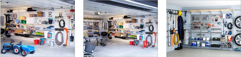 ELFA - системы хранения для гаража и мастерской
