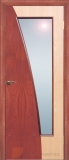 Испанские межкомнатные двери VALDO PUERTAS - Пинта 140 ПО Шпон Красного дерева и Бука